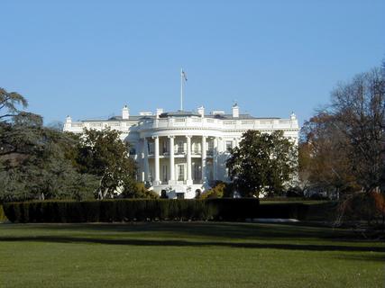 The White House<br>Location: <a href="https://www.google.com/maps/search/?api=1&query=38.89532,-77.03657" target="_new">The White House</a>
